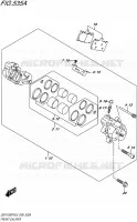 ETRIER DE FREIN AVANT pour Suzuki GSX-F 1250 2015