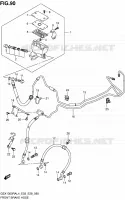 DURITE DE FREIN AVANT (GSX1300RAL4 E03) pour Suzuki HAYABUSA 1300 2014