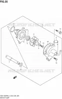 POMPE A EAU pour Suzuki HAYABUSA 1300 2014