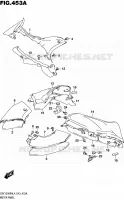 CARENAGE   SUPPORT DE COMPTEUR pour Suzuki HAYABUSA 1300 2014