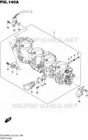 CORPS DE PAPILLON (GSX1300RAL5 E03) pour Suzuki HAYABUSA 1300 2015