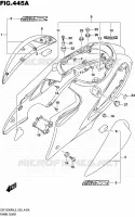 CARENAGES ARRIERE pour Suzuki HAYABUSA 1300 2015