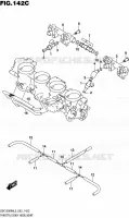 SYSTÈME D'INJECTION (GSX1300RAUFL5 E19) pour Suzuki HAYABUSA 1300 2015