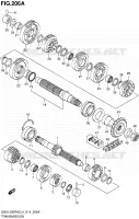 TRANSMISSION pour Suzuki HAYABUSA 1300 2014