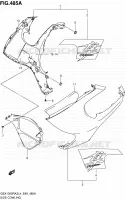 FLANCS DE CARENAGES pour Suzuki HAYABUSA 1300 2014