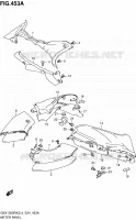 CARENAGE   SUPPORT DE COMPTEUR pour Suzuki HAYABUSA 1300 2014