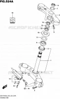 COLONNE DE DIRECTION pour Suzuki GSX-R 1000 2016