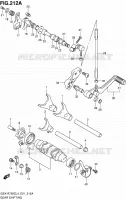 ENSEMBLE SELECTEUR DE VITESSES pour Suzuki GSX-R 750 2014