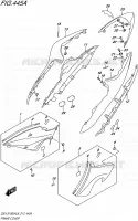 CARENAGES ARRIERE (PGZ,AV4) pour Suzuki GSX-S 1000 2016