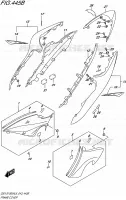 CARENAGES ARRIERE (YSF) pour Suzuki GSX-S 1000 2016