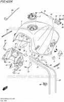 RESERVOIR D'ESSENCE pour Suzuki GSX-S 1000 2016