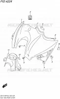 COUVRE RESERVOIR pour Suzuki GSX-S 1000 2016
