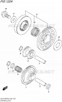 ROUE LIBRE DE DEMARREUR pour Suzuki GSX-S 1000 2016