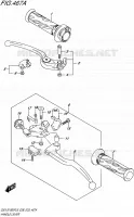ENSEMBLE LEVIERS   POIGNEES pour Suzuki GSX-S 1000 2016