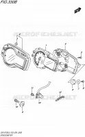 COMPTEUR (GSX S750AL5 E28) pour Suzuki GSX-S 750 2015