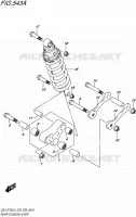 BIELLETTE D'AMORTISSEUR pour Suzuki GSX-S 750 2016