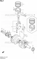VILEBREQUIN pour Suzuki INAZUMA 250 2014