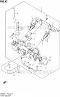 CORPS DE PAPILLON pour Suzuki INAZUMA 250 2014