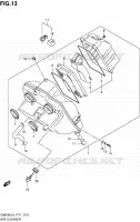 FILTRE A AIR pour Suzuki INAZUMA 250 2014