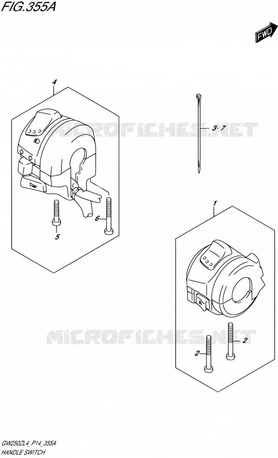 COMMODOS Suzuki MOTO 250 INAZUMA 2014  GW250Z L4 (P14)