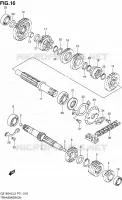 TRANSMISSION pour Suzuki GZ 150 2012