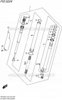 BRAS DE FOURCHE DROIT pour Suzuki RM-Z 250 2015