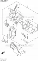 ETRIER DE FREIN AVANT pour Suzuki VAN-VAN 125 2015