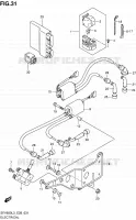 PARTIE ELECTRIQUE (SFV650AL3 E28) pour Suzuki GLADIUS 650 2013