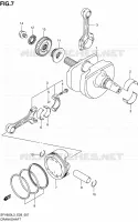 VILEBREQUIN pour Suzuki GLADIUS 650 2013
