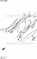CARENAGES ARRIERE pour Suzuki GLADIUS 650 2014