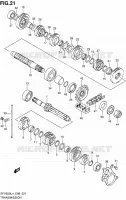 TRANSMISSION pour Suzuki GLADIUS 650 2014