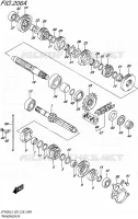 TRANSMISSION pour Suzuki GLADIUS 650 2015