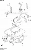 PARTIE ELECTRIQUE (SFV650AL4 E21) pour Suzuki GLADIUS 650 2014