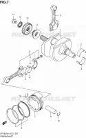 VILEBREQUIN pour Suzuki GLADIUS 650 2014