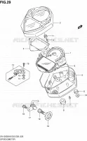 COMPTEUR (SV1000S) pour Suzuki SV-S 1000 2007