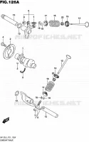 ARBRE A CAMES   VALVE pour Suzuki BURGMAN 125 2015