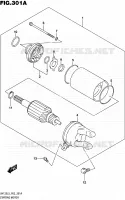 DEMARREUR pour Suzuki BURGMAN 125 2015
