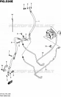 DURITE DE FREIN AVANT (UH125AL5 P04) pour Suzuki BURGMAN 125 2015