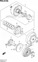 TRANSMISSION (1) pour Suzuki BURGMAN 200 2015