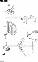 PARTIE ELECTRIQUE (UH200AL5 P53) pour Suzuki BURGMAN 200 2015
