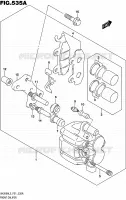 ETRIER DE FREIN AVANT pour Suzuki BURGMAN 200 2015