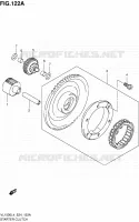 ROUE LIBRE DE DEMARREUR pour Suzuki INTRUDER 1500 2014