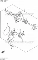 POMPE A EAU pour Suzuki INTRUDER 1500 2015