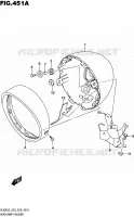 BOL DE PHARE (VL800L5 E03) pour Suzuki BOULEVARD 800 2015