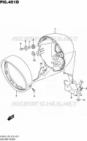 BOL DE PHARE (VL800TL5 E28) pour Suzuki BOULEVARD 800 2015