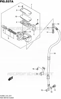 MAITRE CYLINDRE AVANT (VL800TL5 E43) pour Suzuki INTRUDER 800 2015