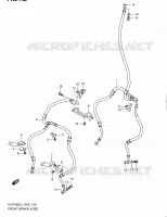 DURITE DE FREIN AVANT pour Suzuki INTRUDER 1800 2011