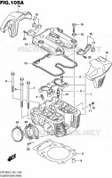 CULASSE (REAR) pour Suzuki INTRUDER 1800 2015