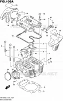 CULASSE (REAR) pour Suzuki BOULEVARD 1800 2014
