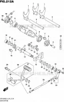 ENSEMBLE SELECTEUR DE VITESSES pour Suzuki BOULEVARD 1800 2014